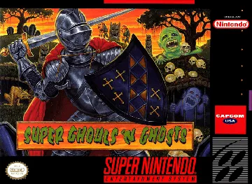 Super Ghouls'n Ghosts (USA) box cover front